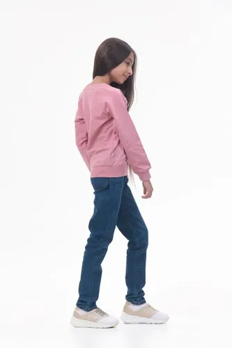 Детская кофта с длинным рукавом для девочек Rumino Jeans GS003PWG004, Розовый, фото № 12