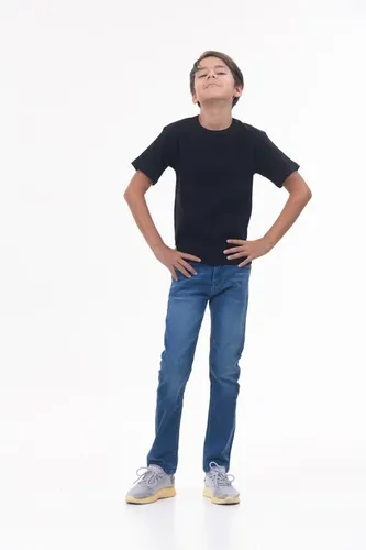 Детская футболка для мальчиков Rumino Jeans BOYBL016, Черный, 5000000 UZS