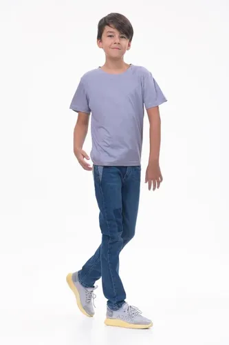 Детская футболка для мальчиков Rumino Jeans BOYR32GR006, Серый, фото № 11