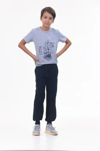 Детская футболка для мальчиков Rumino Jeans BOYFK26GRWSP025, Серый, фото № 21
