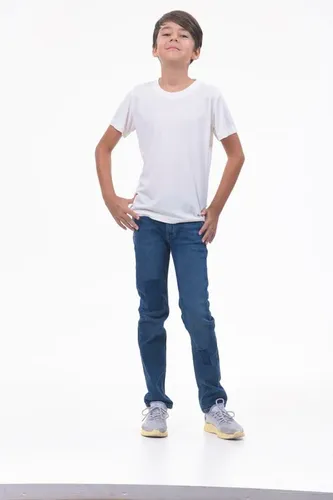 Детская футболка для мальчиков Rumino Jeans BOYR32WH007, Белый, фото № 15