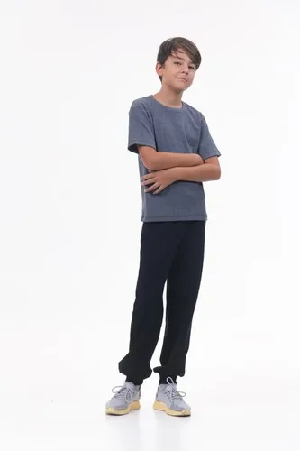 Детская футболка для мальчиков Rumino Jeans BOYDGR027, Темно-серый, 5000000 UZS