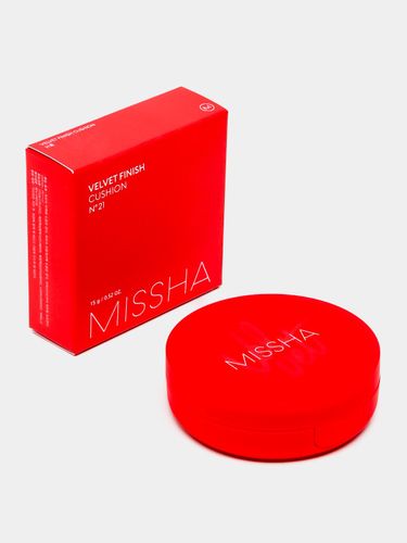 Кушон Missha velvet finish SPF 50+, №-21