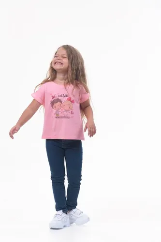 Детская футболка для девочек Rumino Jeans GRLFK2PWBDG026, Розовый, arzon