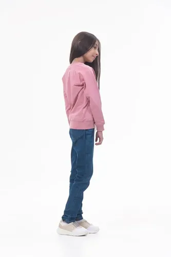 Детская кофта с длинным рукавом для девочек Rumino Jeans GS003PWGS007, Розовый, 7000000 UZS