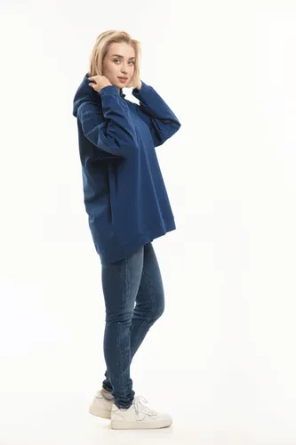 Женская толстовка Rumino Jeans 00040, Темно-синий, фото