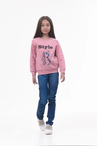 Детская кофта с длинным рукавом для девочек Rumino Jeans GS003PWG011, Розовый, arzon