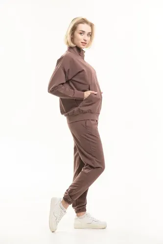 Женский брючный костюм Rumino Jeans DBLWMNBRN003, Коричневый, фото № 10