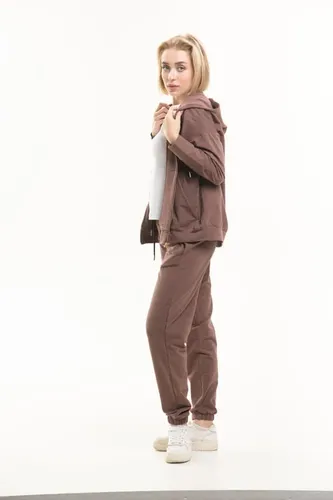 Женский брючный костюм Rumino Jeans WMNDBLBRN006, Коричневый, фото № 10