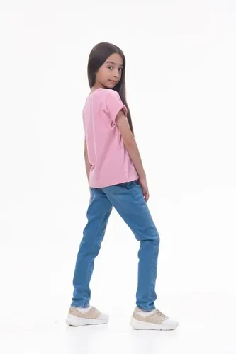 Детская футболка для девочек Rumino Jeans GRLFK34PWG027, Розовый, foto