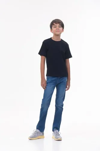 Детская футболка для мальчиков Rumino Jeans BOYBL016, Черный