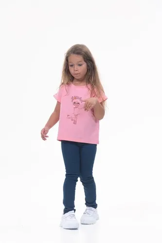 Детская футболка для девочек Rumino Jeans GRLFK1PWG028, Розовый