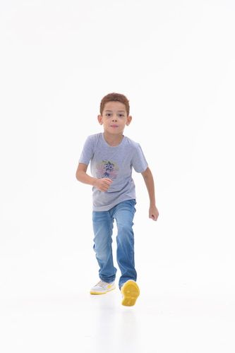 Детская футболка для мальчиков Rumino Jeans BOYFK10GRWB029, Серый, arzon