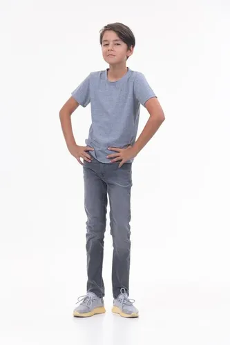 Детская футболка для мальчиков Rumino Jeans BOYR34GR022, Серый, фото № 27