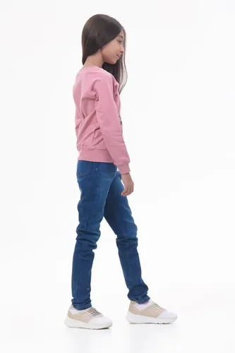 Детская кофта с длинным рукавом для девочек Rumino Jeans GS003PWG011, Розовый, foto