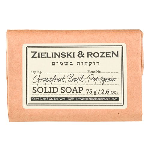 Твердое мыло Zielinski & Rozen Solid soap, 75 гр