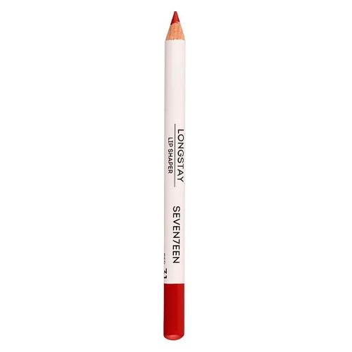 Карандаш для губ Seventeen устойчивый Longstay Lip Shaper Pencil, №-31-Красный