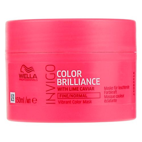 Маска-уход для защиты цвета окрашенных нормальных и тонких волос Wella Pro Color Brilliance, 150 мл