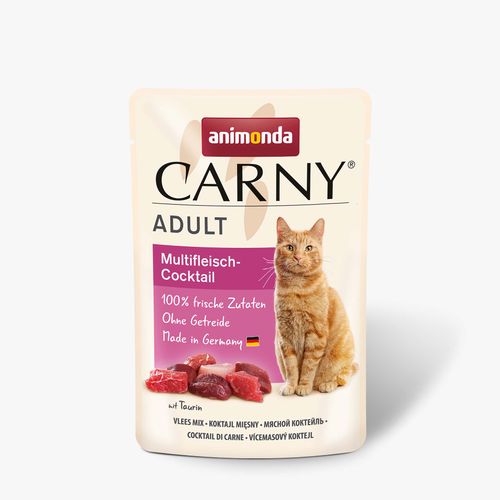 Влажный корм для кошек Animonda Carny Adult мясной коктейль, 85 гр