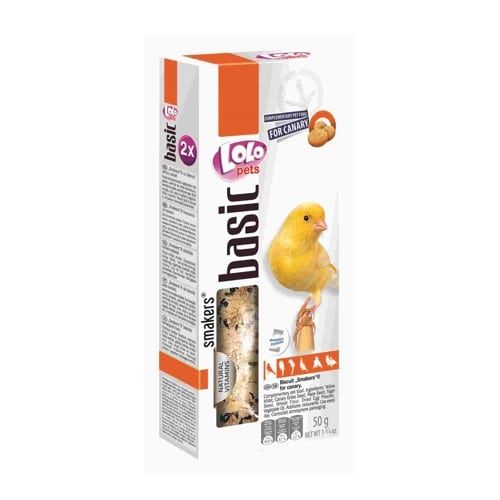 Лакомство для канареек LoLo Pets Smakers с яйцом, 50 гр