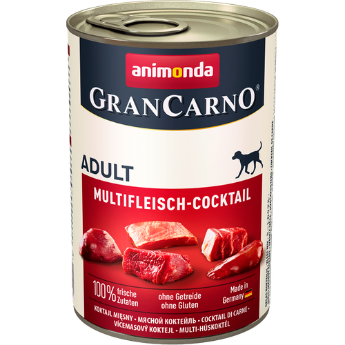 Консервы для собак Animonda GranCarno Adult мясной коктейль, 800 гр