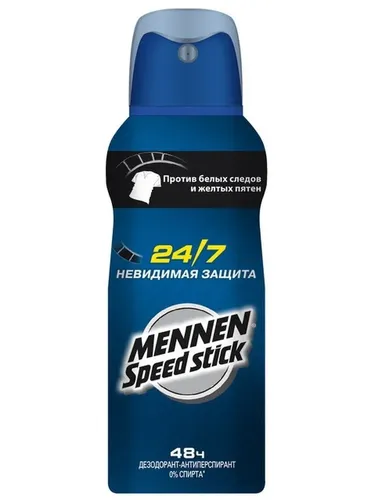 Дезодорант спрей Mennen Speed Stick  Невидимая защита, 150 мл