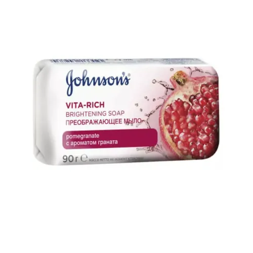 Мыло с экстрактом Граната Преображающее Johnson's body care Vita-Rich, 90 г