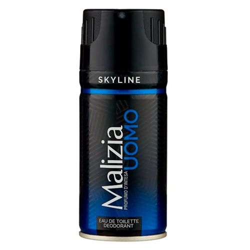 Парфюмированный дезодорант Malizia Uomo EDT DEO Spray Skyline, 150 мл