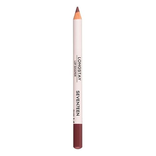 Карандаш для губ Seventeen устойчивый Longstay Lip Shaper Pencil, №-14-Cливовая роза