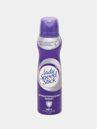 Дезодарант Lady Speed Stick Antibac effect spray, 150 мл