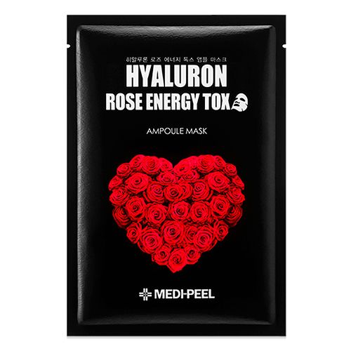 Ампульная маска с экстрактом розы Medi-Peel Hyaluron Rose Energy Tox, 30 мл