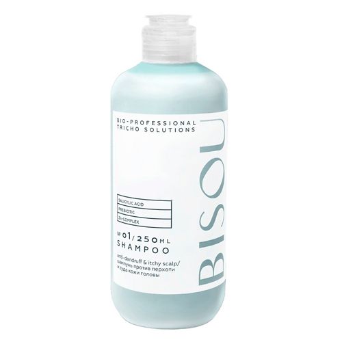 Шампунь для волос против перхоти и зуда кожи головы Bisou Tricho Solutions, 250 мл