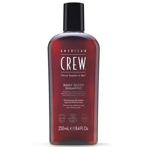Ежедневный шампунь для седых волос American Crew Daily Silver Shampoo, 250 мл
