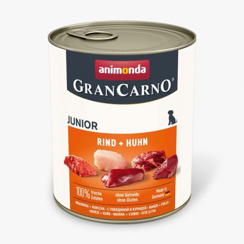 Консервы для щенков Animonda GranCarno Junior с говядиной и курицей, 400 гр