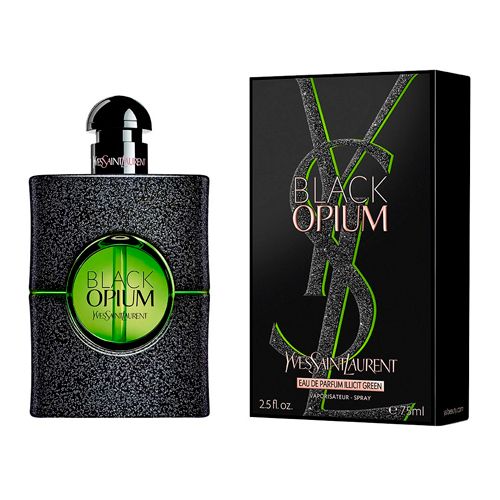 Парфюмерная Вода Yves Saint Laurent Black Opium Illicit Green, 75 мл