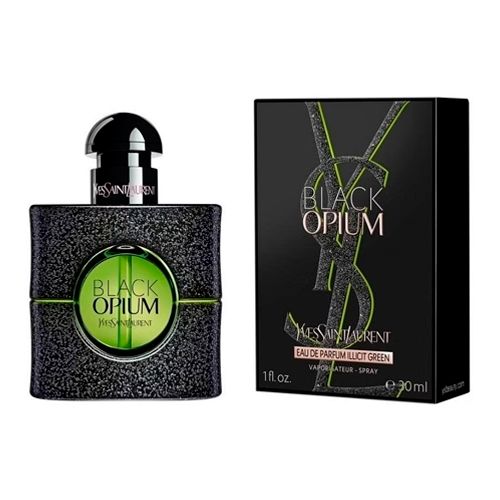 Парфюмированная вода Yves Saint Laurent Black Opium Illicit Green, 30 мл