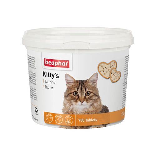 Витамины Beaphar Kitty's Taurin Biotin, 750 шт