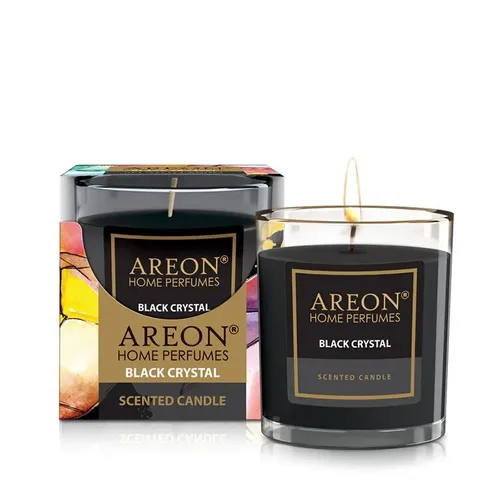 Ароматическая свеча Areon Home Perfumes Black Crystal, 120 гр