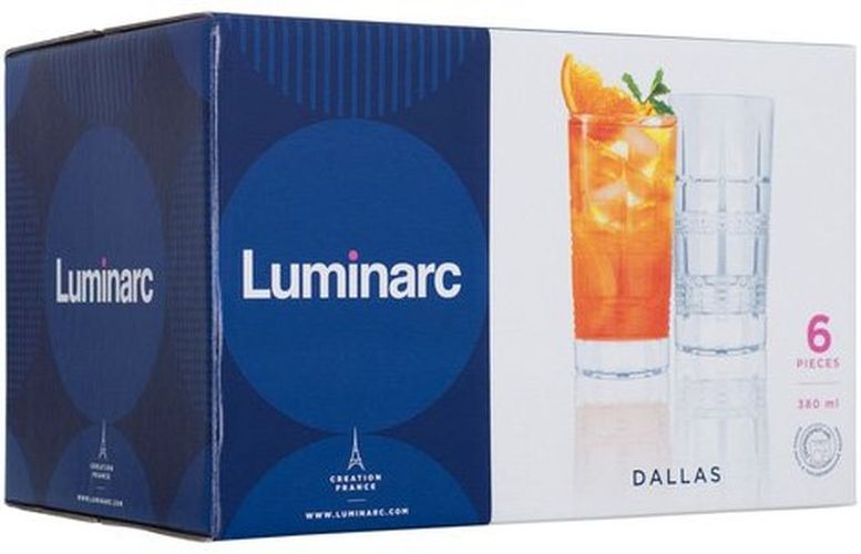 Набор стаканов Luminarc Dallas P6611, 6 шт, в Узбекистане