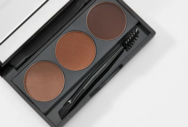 Набор теней для бровей Provoc Eyebrowns Brow Palette, №-03-True brown, в Узбекистане