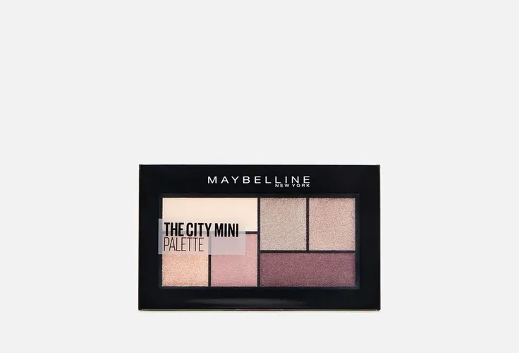 Палетка теней для глаз Maybelline New York The City Mini, №-410-Chill Brunch Neutrals