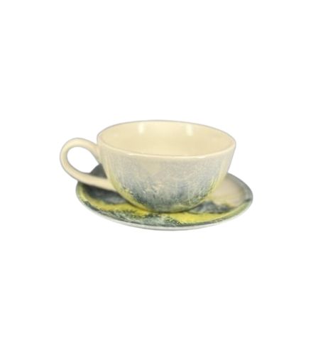 Chinni likopcha va chashka Stoneware 3741