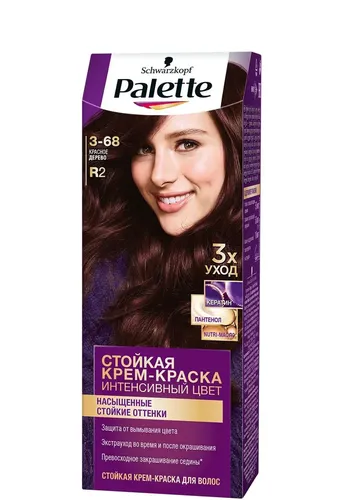 Краска для волос Palette, №-R2(3-68)-Красное дерево