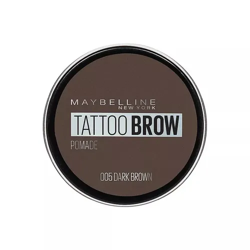 Стойкая помада для бровей Maybelline New York Brow Pomade, №-05-Темно-коричневый