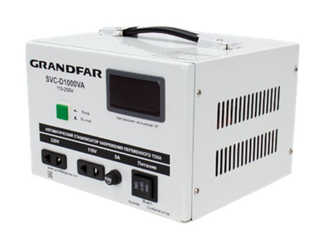 Стабилизатор напряжения Granfdar SVC-D1000VA 110-250V
