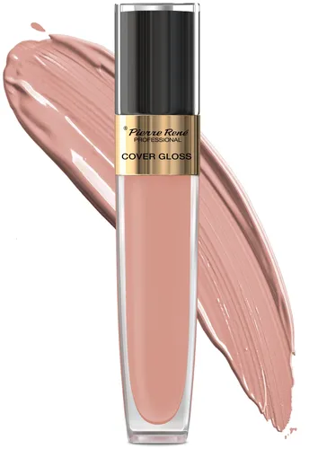 Жидкая глянцевая помада для губ Pierre Rene Cover Gloss, №-02 Creme D`Nude