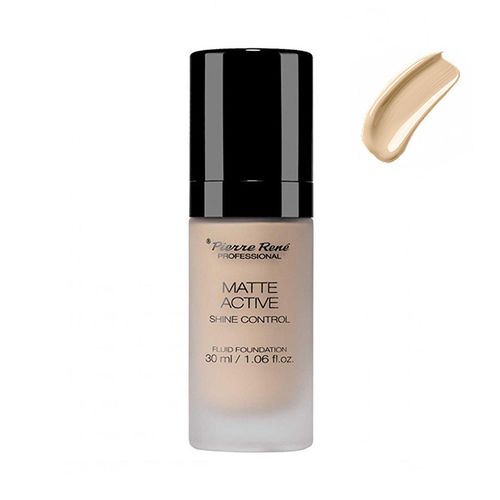 Матирующая тональная основа Pierre Rene Matte Active Fluid Foundation №-01-Champagne, 30 мл