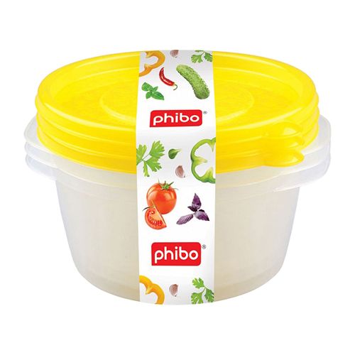 Комплект контейнеров Phibo "арт-декор", 0.75 л, 3 шт