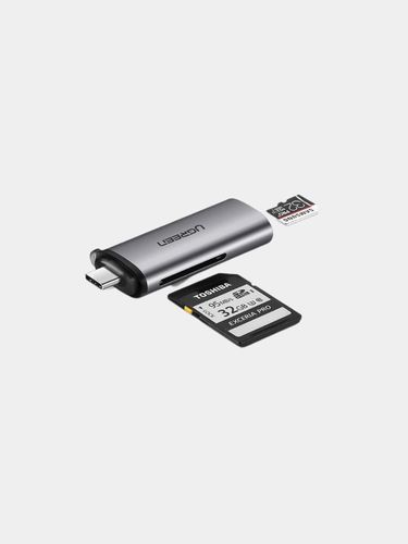 Картридер переходник Ugreen Type-c USB-A, купить недорого