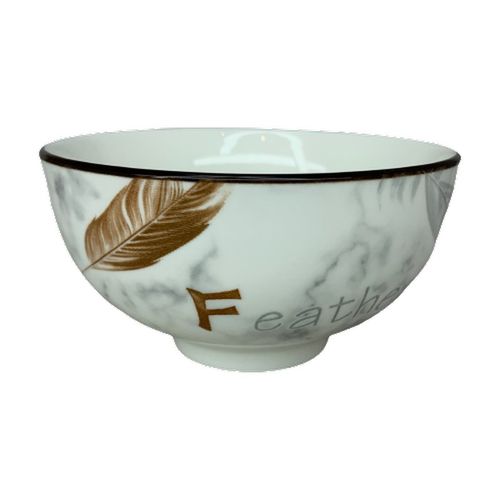 Керамическая пиалушка "FEATHER" № 4,5  bowl
